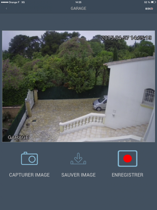 commander son alarme avec telephone portable